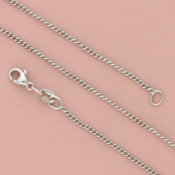 James Avery Sterling Fine Curb Chain 